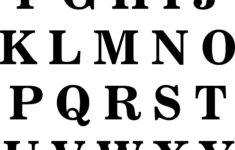 Large Letters Serif Font Lettering Styles Alphabet Lettering