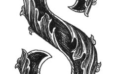 Leaf Script S Art Print By Hannah Scully X Small In 2020 Tattoo