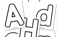 Learning The Letters Of The Alphabet With Block Letters From ABCs To