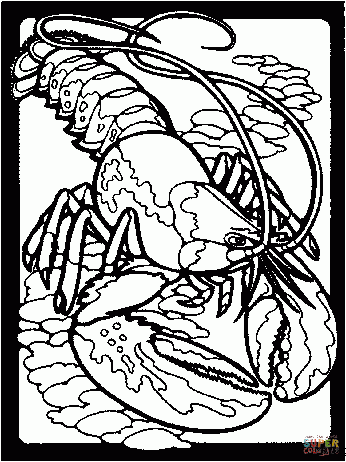 Lobster Coloring Pages NEO Coloring