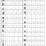 Lowercase Alphabet Tracing Worksheets Free Printable PDF Alphabet