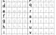 Lowercase Alphabet Tracing Worksheets Free Printable PDF Alphabet