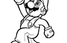 Mario coloring9 Educational Fun Kids Coloring Pages And Preschool