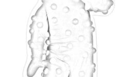 Muno Wander Around In Yo Gabba Gabba Coloring Page Coloring Sun