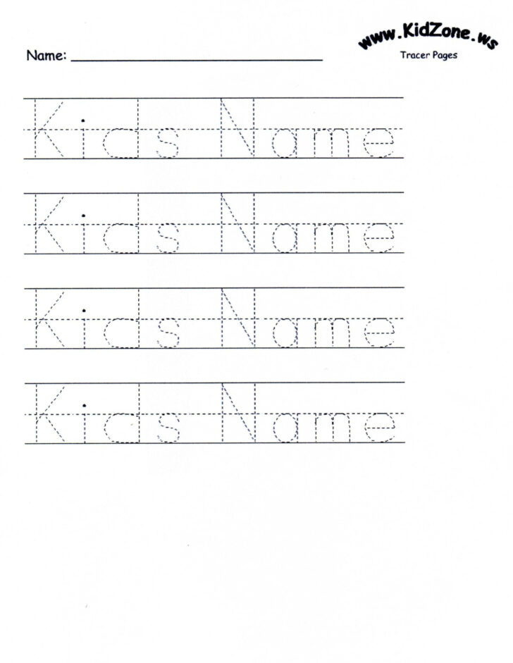 Custom Printable ABC Tracing Worksheets Free