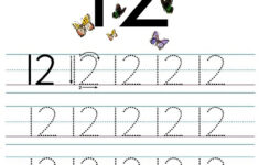 Number 12 Worksheets To Print Activity Shelter