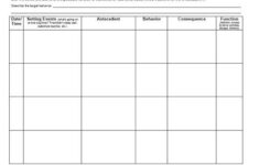 Positively Autism New Free Download ABC Data Sheet Version 2