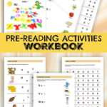 Pre Reading Activities Printable Workbook For Preschoolers And
