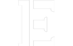 Printable 2 6 Inch Letter Stencils Free Stencils Printables Letter