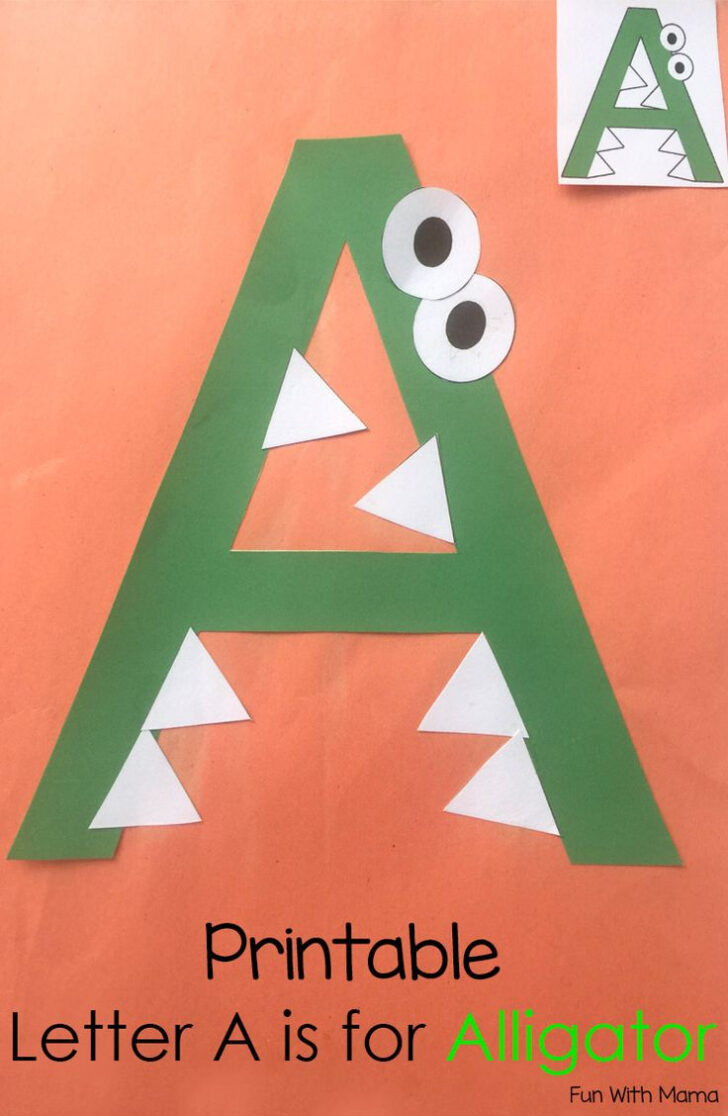 Alphabet Letters Worksheet For Kindergarten