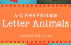 Printable Letter Animals F J Alphabet Activities Preschool Alphabet