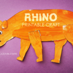 Printable Rhino Craft