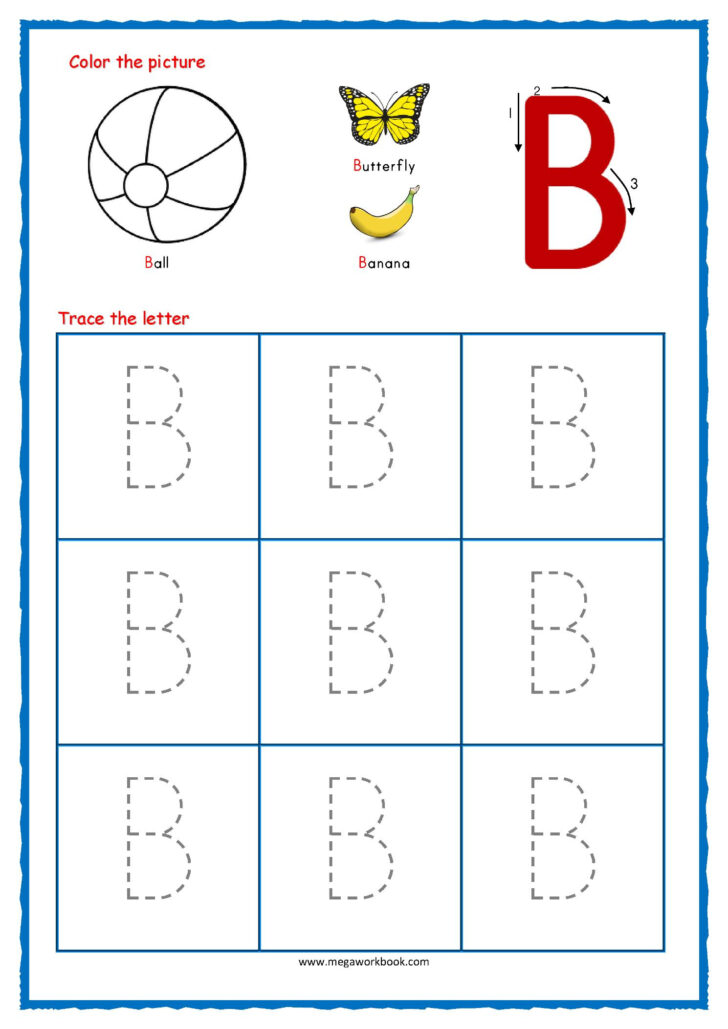ABC Tracing Worksheets Improve Your Child s Handwriting 