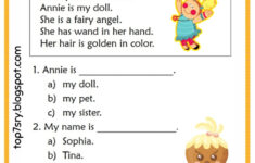 Reading Comprehension Grade 1