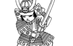Samurai Coloring Pages To Download And Print For Free