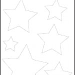 Shapes Star Shape Tracing Worksheets Free Preschool Worksheets
