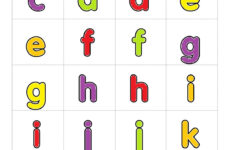Small Alphabet Letters Printable Activity Shelter