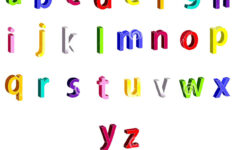 Small Alphabet Letters Printable Activity Shelter