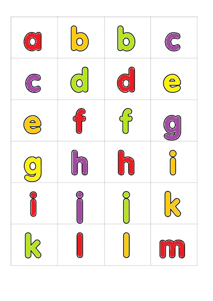 Printable Alphabet Letters Free For Children