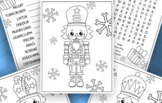 The Nutcracker Coloring Pages Craft Play Learn