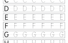 Trace And Practice Capital Letters A To Z Worksheets In Simple Writing