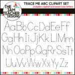 Trace Me Alphabet Letters A Z