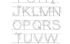 Trace The Letters Capital Abc Worksheets Tracing Worksheets