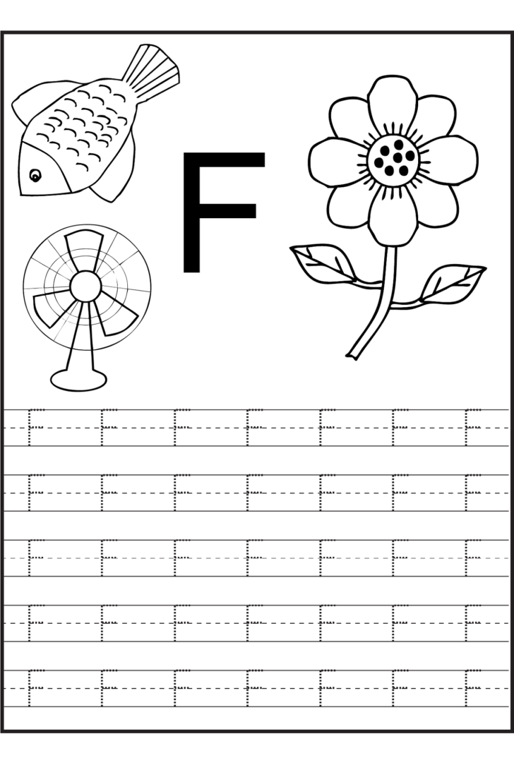 Alphabet Letter For Tracing Free