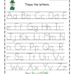 Traceable Alphabet Worksheets A Z Activity Shelter