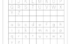 Traceable Alphabet Worksheets A Z Activity Shelter