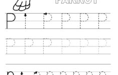 Traceable Letters Free Activity Shelter