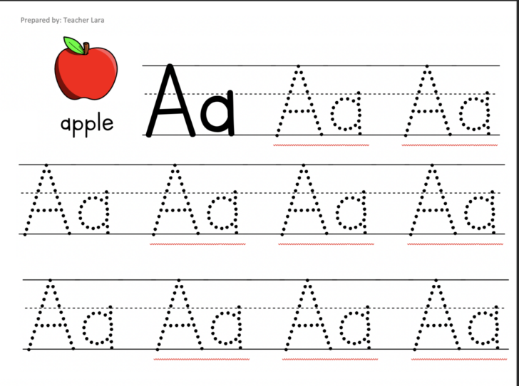 Alphabet Letters For Tracing
