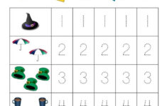 Tracing Numbers 1 5 For Kids Kids Learning Activity