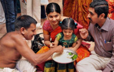 Vijayadashmi Sees Thousands Of Kerala Kids Writing First Alphabet The