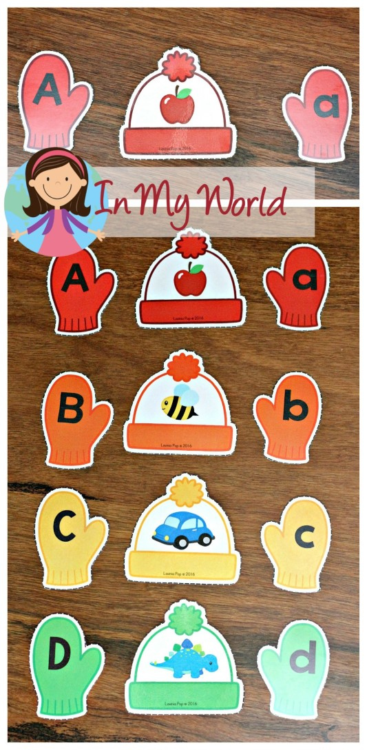 Winter Preschool Centers In My World