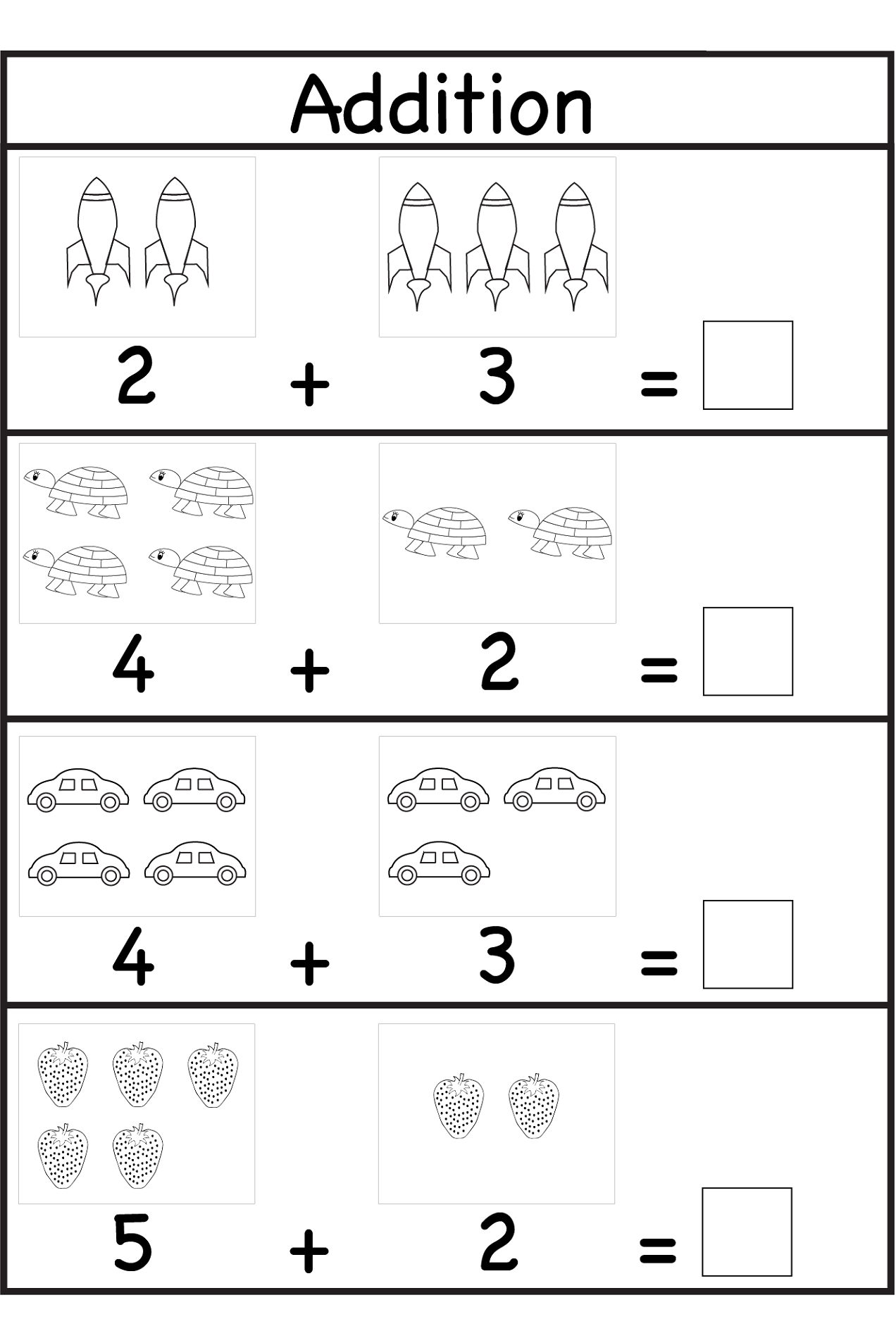 Worksheets For Three Years Old Activity Shelter