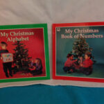 1993 My Christmas Alphabet And My Christmas Book Of Numbers Set Of With Regard To My Christmas Alphabet Book