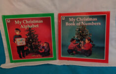 1993 My Christmas Alphabet And My Christmas Book Of Numbers Set Of with regard to My Christmas Alphabet Book