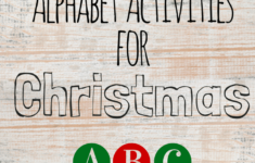 Alphabet Activities For Christmas - The Educators' Spin On It inside Christmas Alphabet Ideas