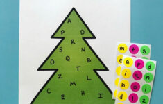 Alphabet Christmas Tree - Teaching Mama inside Christmas Alphabet Tree
