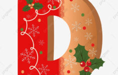 Alphabet D Vector Hd Images, Letter D Cookie Alphabet With regarding Christmas Alphabet Letter D