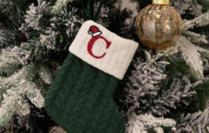 Big Clearance! Yolai 1Pc Alphabet Christmas Stocking Pendant Under intended for Christmas Alphabet Stocking