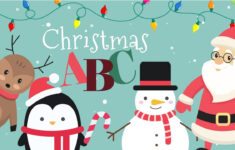 Christmas Abc Song | Alphabet Christmas inside Christmas Carol With Alphabet