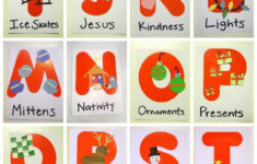Christmas Abc'S in Christmas Themed Words For Each Letter Of The Alphabet