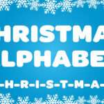 Christmas Alphabet Christmas Karaoke 🎅🎤 Instrumental Christmas Song With  Lyrics 🎄 Throughout The Christmas Alphabet Song Lyrics