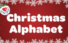 Christmas Alphabet Christmas Song With Lyrics 🎅 Classic Old Christmas  Songs 🎄 throughout Christmas Alphabet Song Youtube