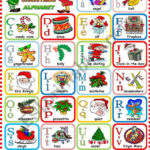 Christmas Alphabet   Esl Worksheetkatiana Within Christmas Words With The Alphabet