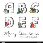 Christmas Alphabet Hi Res Stock Photography And Images   Alamy For Christmas Alphabet Writing