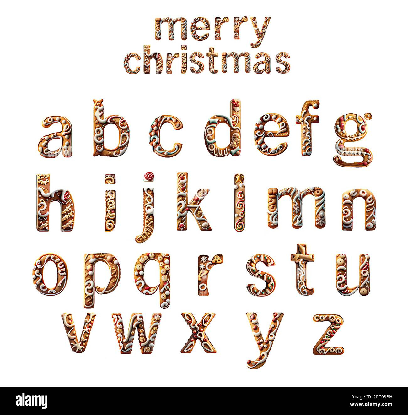 Christmas Alphabet Hi-Res Stock Photography And Images - Alamy throughout Christmas Alphabet Template