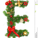 Christmas Alphabet Letter E Stock Image   Image Of Isolated, Ball For Christmas Alphabet Letter E